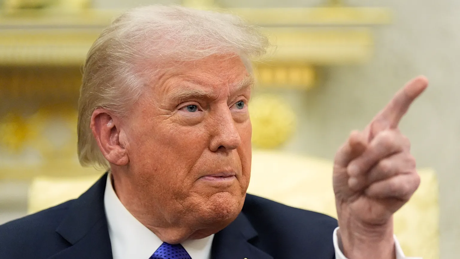 Trump amenaza a Israel 
