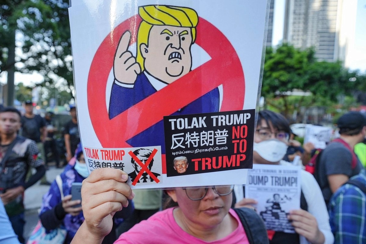 Trump es despreciado en su gira por Asia