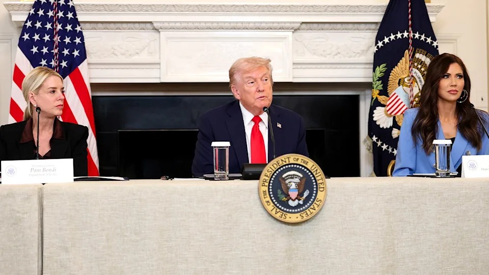 Trump y su gabinete de seguridad