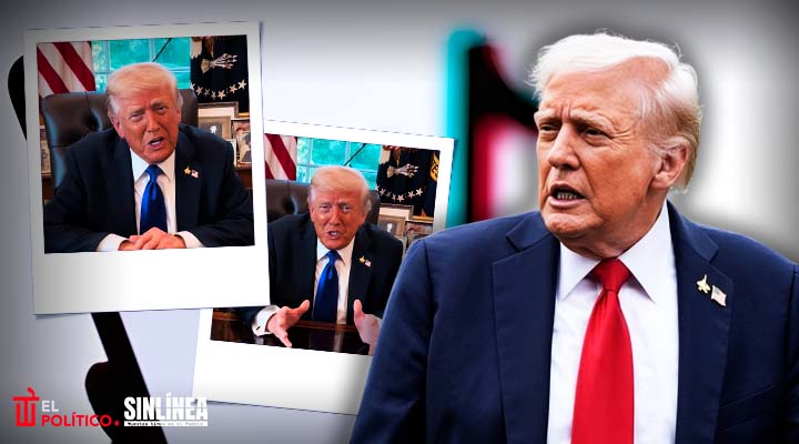 Trump publica video en TikTok tras salvar la aplicación