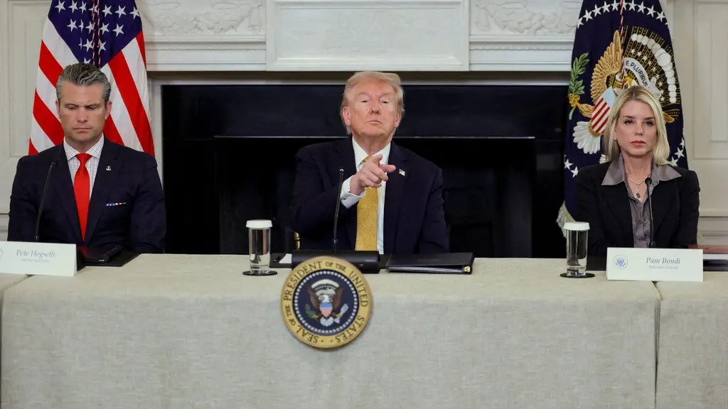 Trump reunión de seguridad