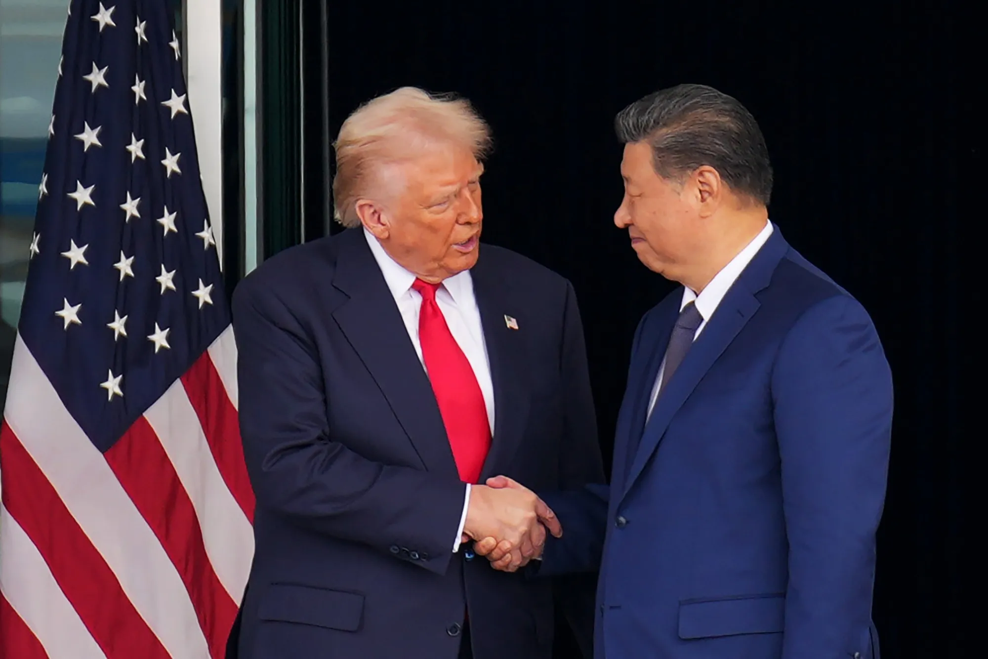 Trump y Xi Jinping 