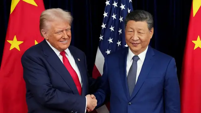 Xi Jinping y Trump 