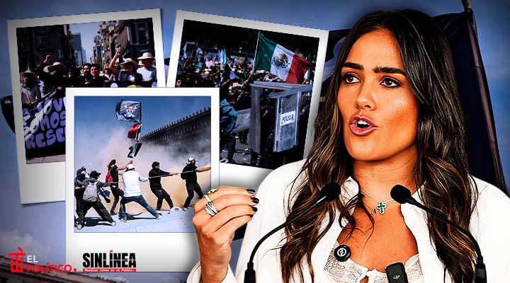 Alessandra Rojo defiende manifestantes Generación Z