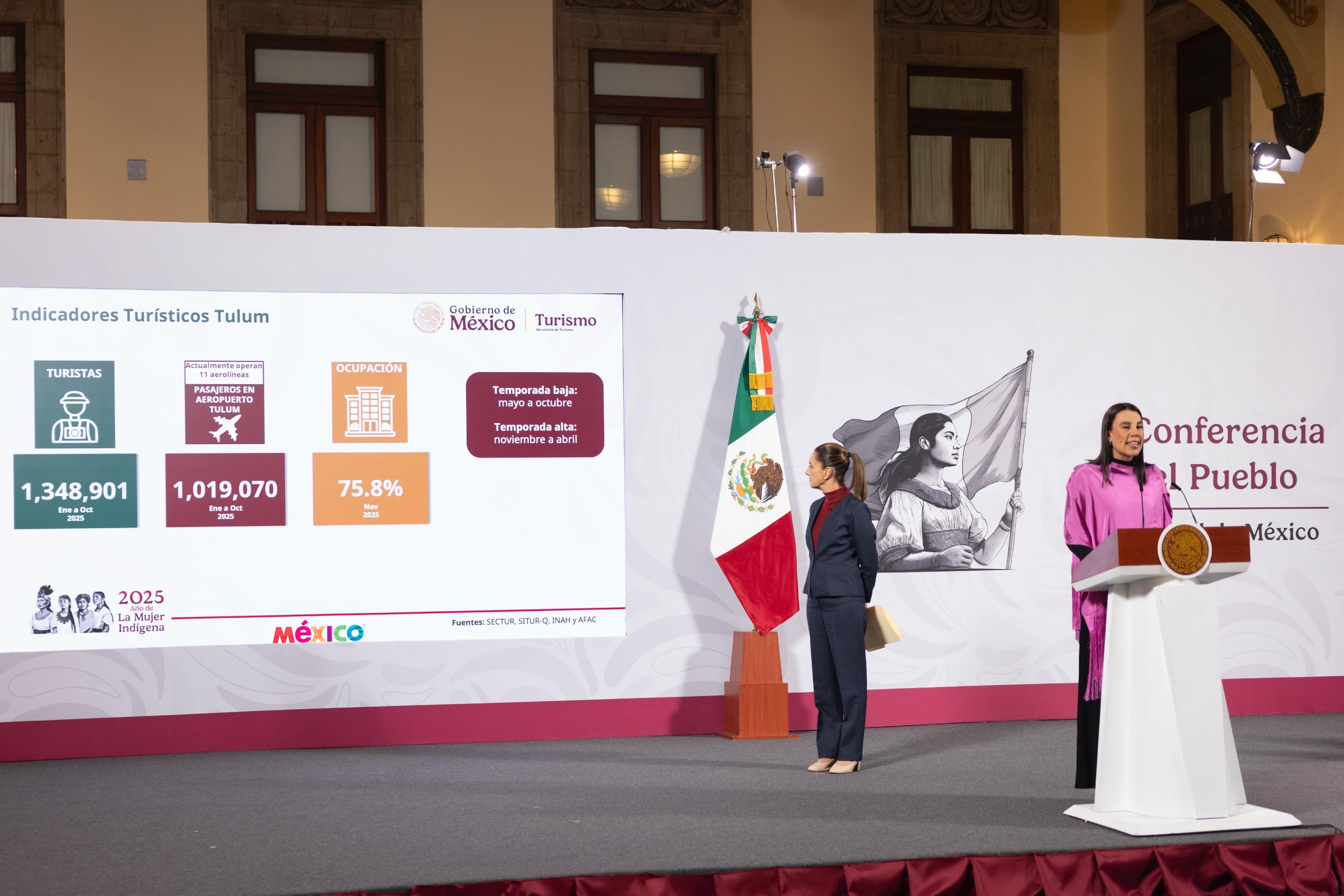 Aumenta turismo en México