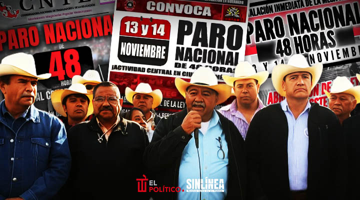 CNTE, campesinos y transportistas alistan paro nacional y movilizaciones