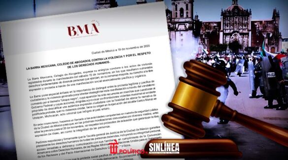 Colegio de Abogados condena violencia en marcha Gen Z