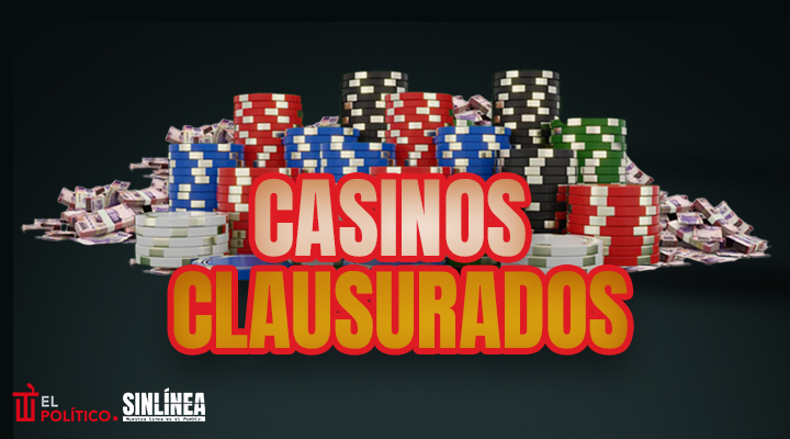 Infografía casinos clausurados por lavador de dinero