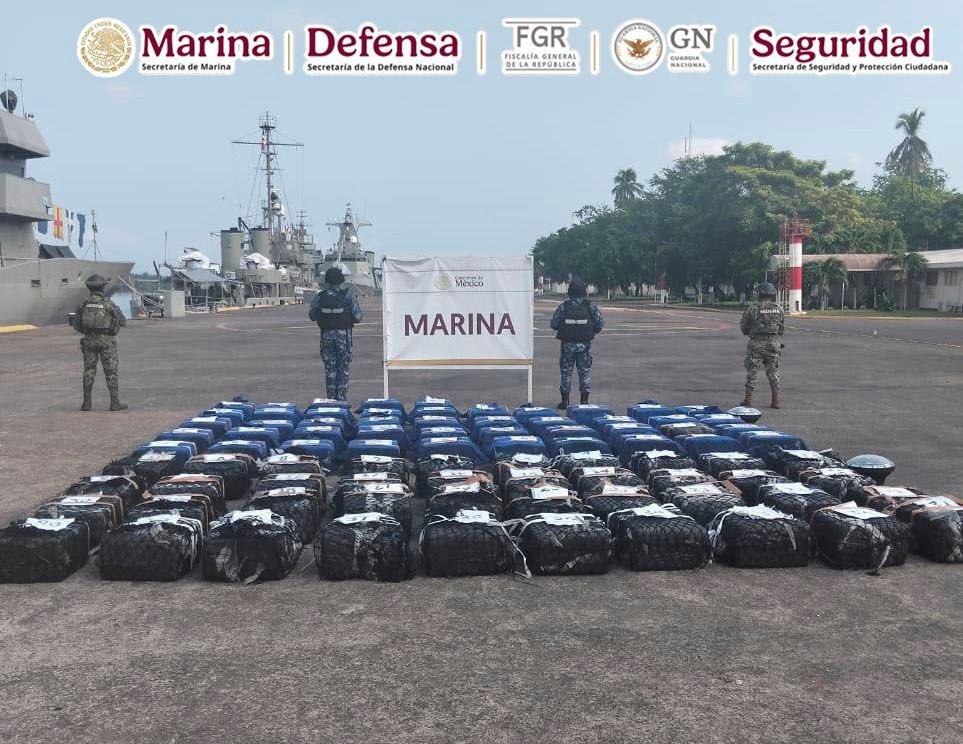 Decomiso de cocaína Marina