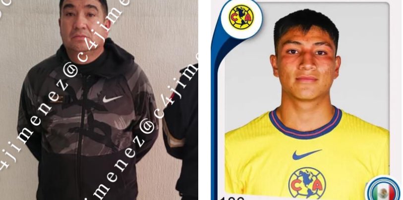 Detienen a papá de futbolista del América por robo a tráiler