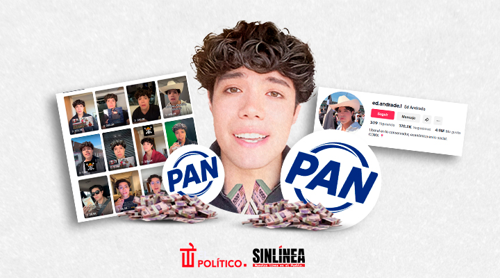 Edson Andrade: impulsor de Generación Z recibe millones del PAN