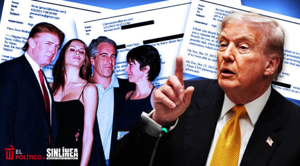 Trump, en problemas: filtran correos que lo vinculan con Jeffrey Epstein