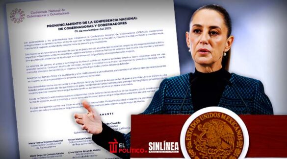 Gobernadores condenan acoso contra Sheinbaum: "defenderemos a cada mujer de México"