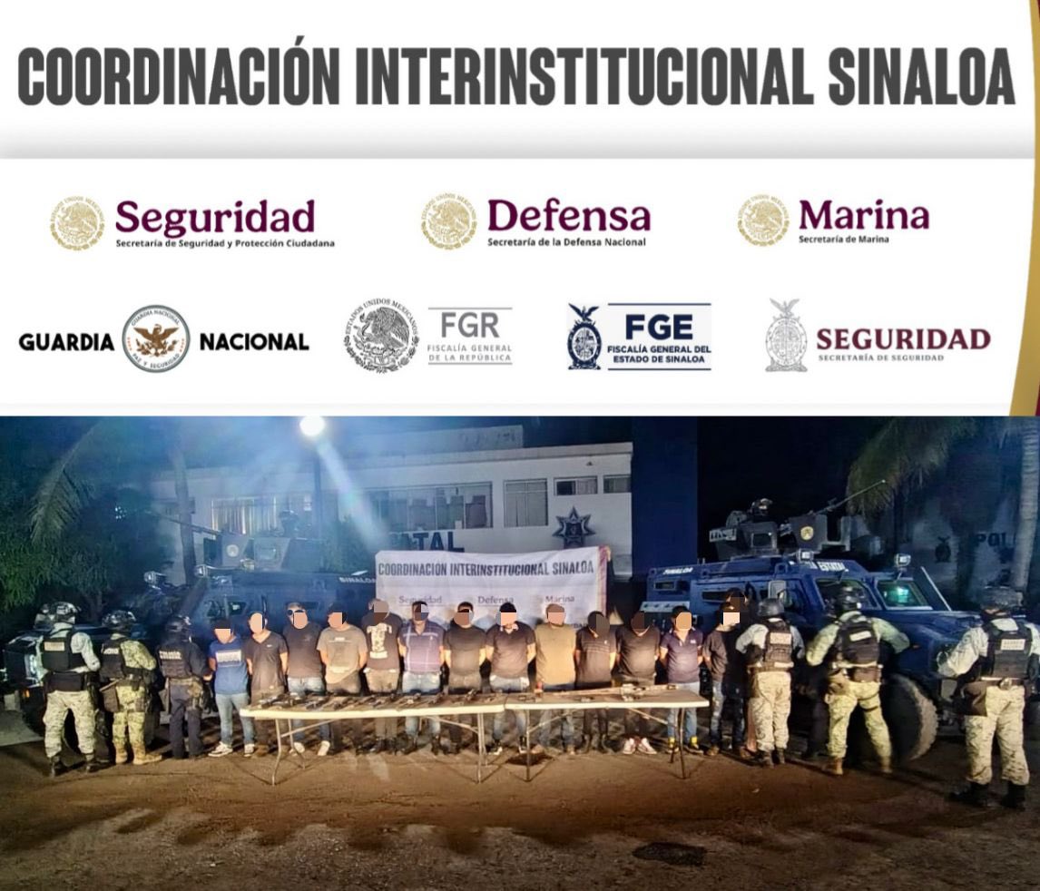 Harfuch confirma la detención de 14 criminales 