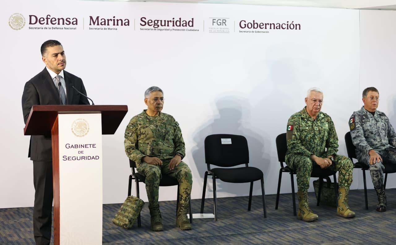 Harfuch detalla Carlos Manzo