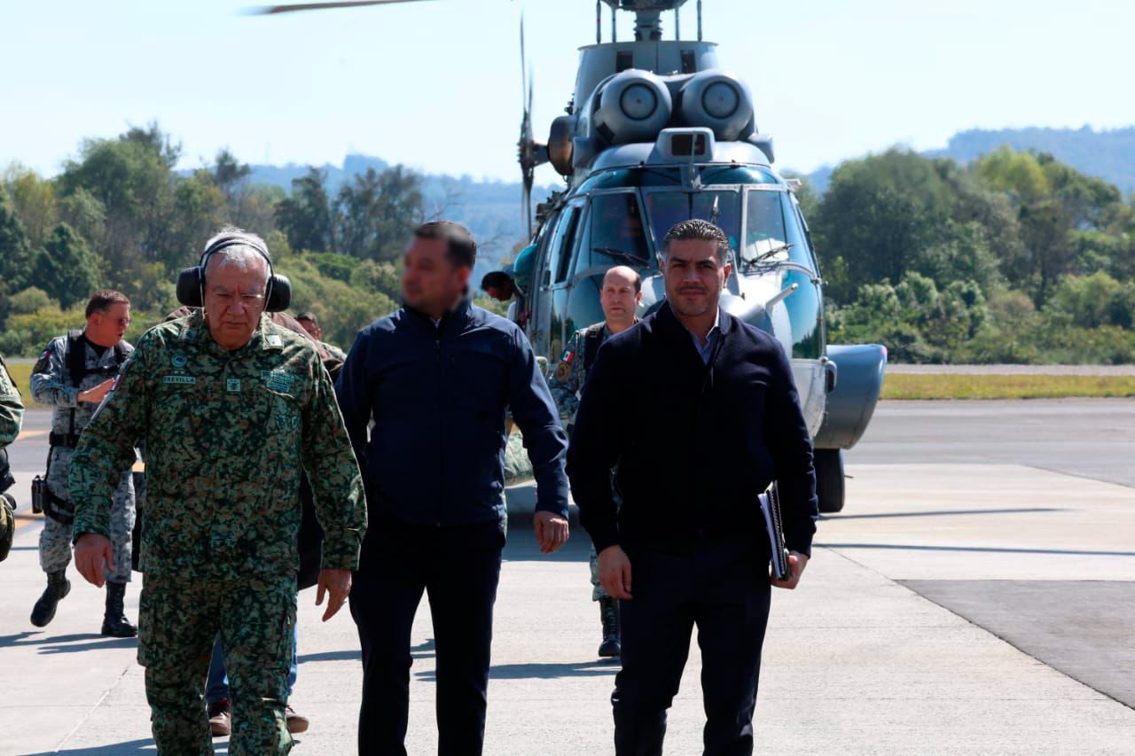 Harfuch llega a Michoacán