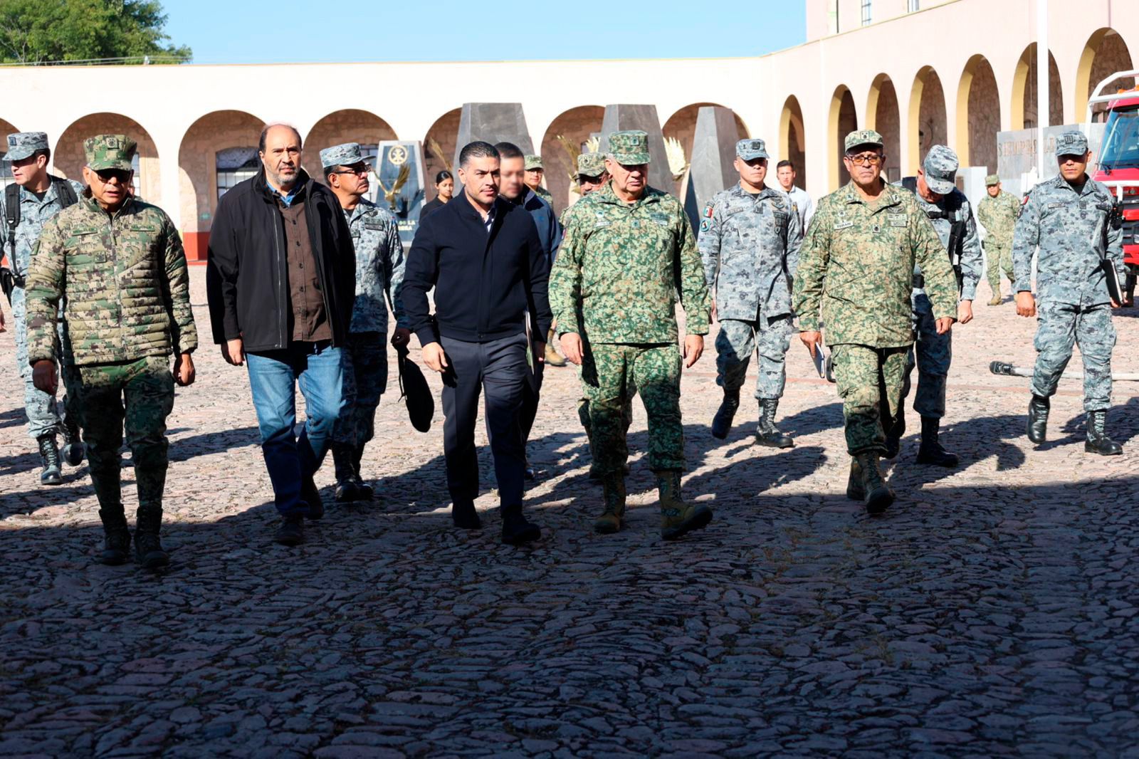 Harfuch revisa Plan Michoacán 
