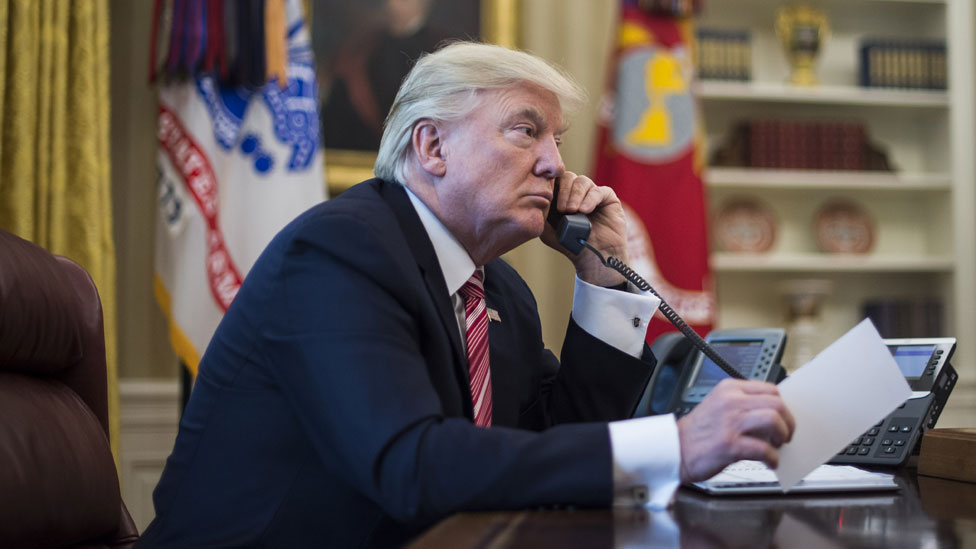 Llamada Trump y Maduro