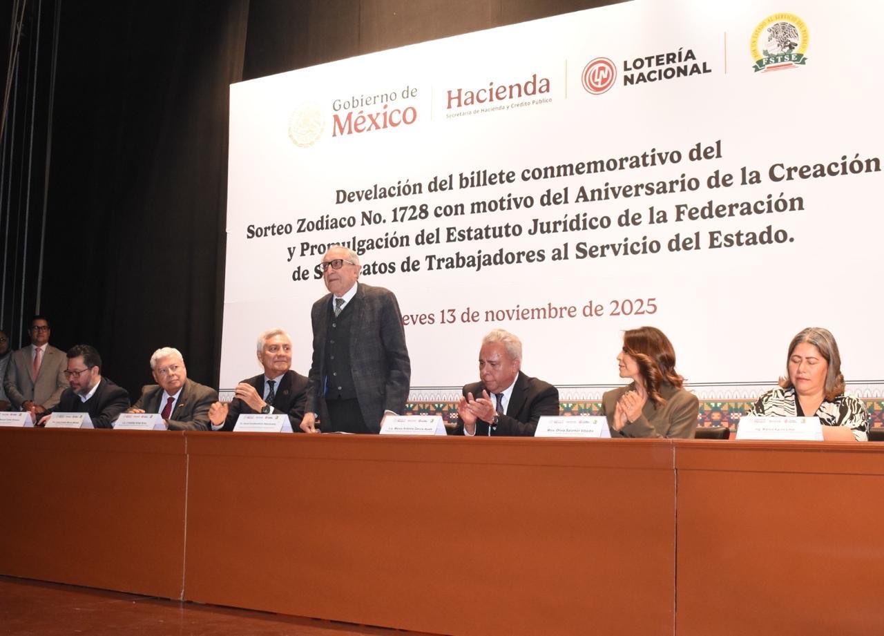 Lotería Nacional reconoce labor de la FSTSE