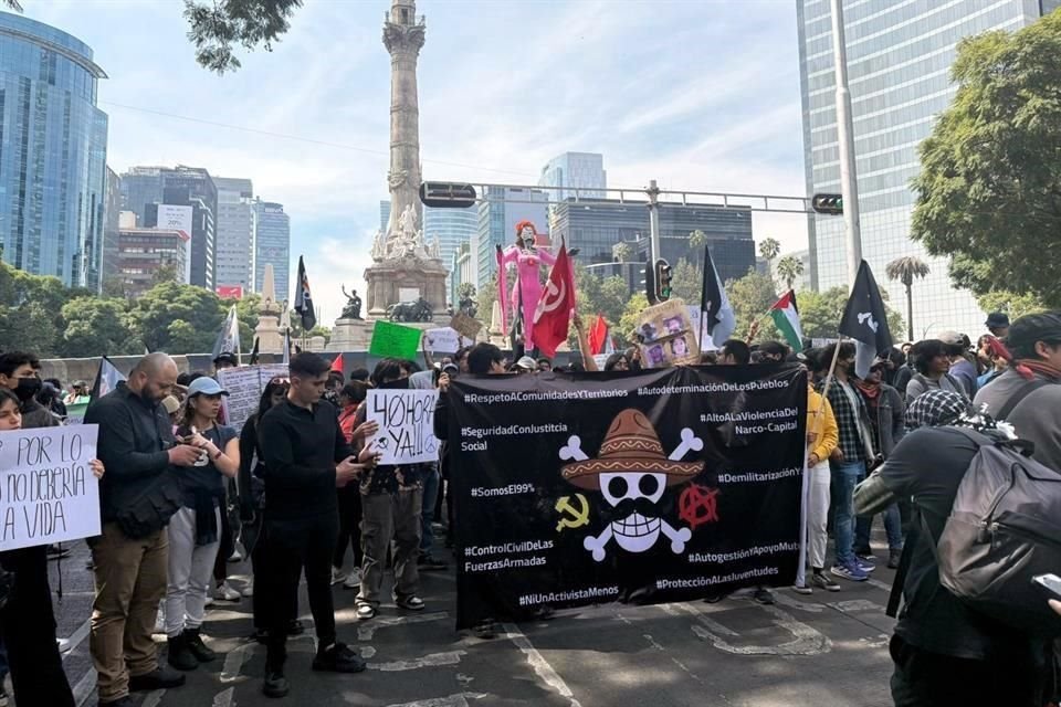 Marcha gen z 8 de noviembre
