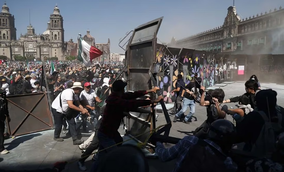 Marcha de la Generación Z violencia rechazada por Sheinbaum 