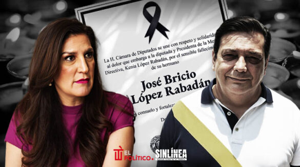 Muere hermano de Kenia López Rabadán; diputados envían condolencias