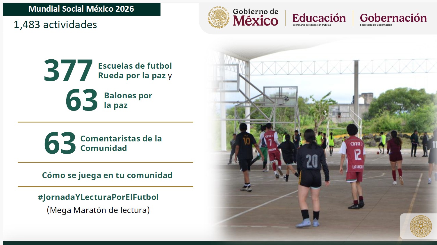Mundial Social México escuelas