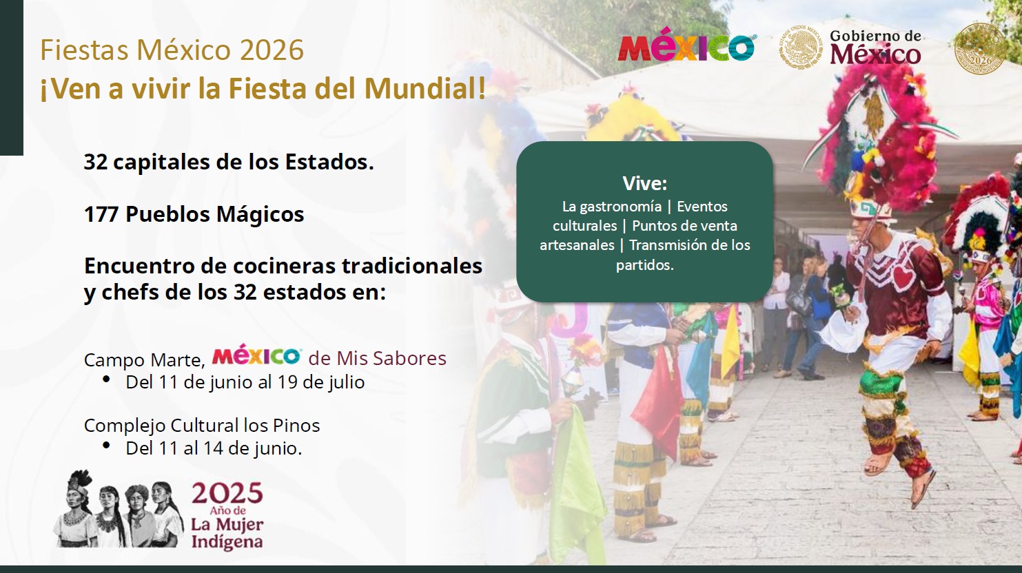 Mundial Social México fiesta