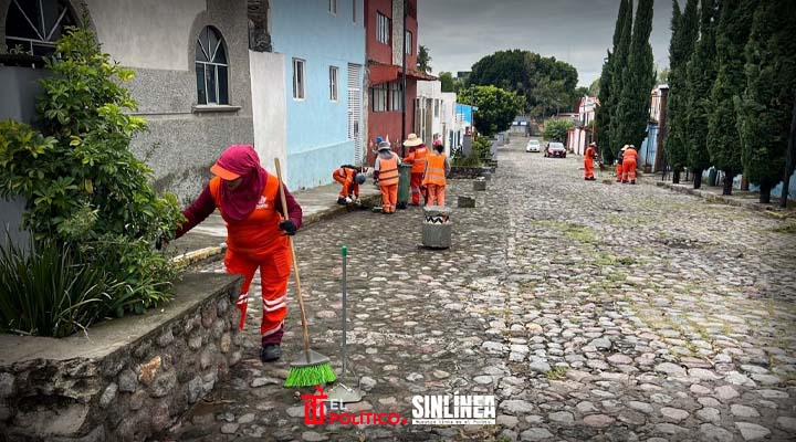Puebla capital refuerza el programa Limpiando bien y a la primera
