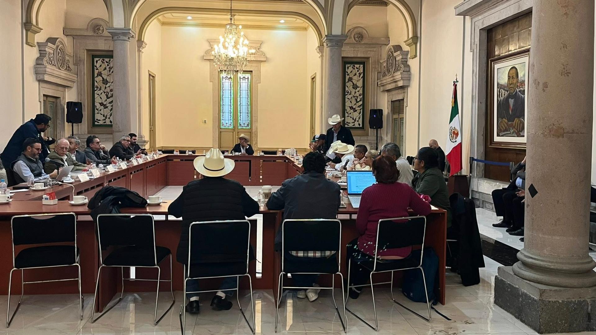 Reunión de Segob con manifestantes 