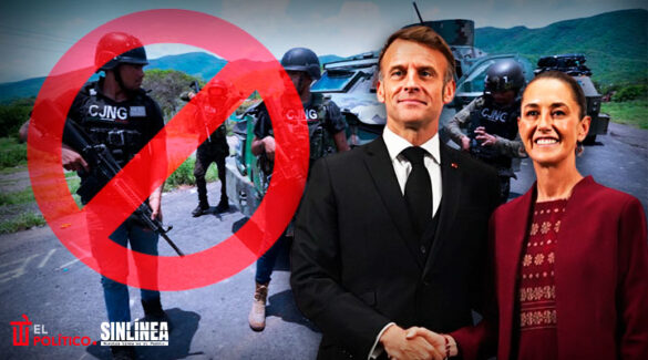 Sheinbaum y Macron afianzan cooperación contra el narco