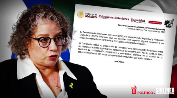 SRE desmiente atentado contra embajadora de Israel en México