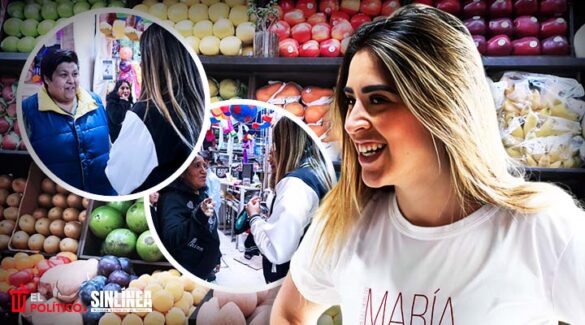 Teresa Ealy recorre Mercado Prado Norte en CDMX