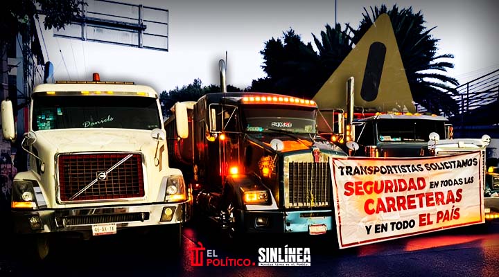 Transportistas mantienen bloqueos en al menos 10 zonas
