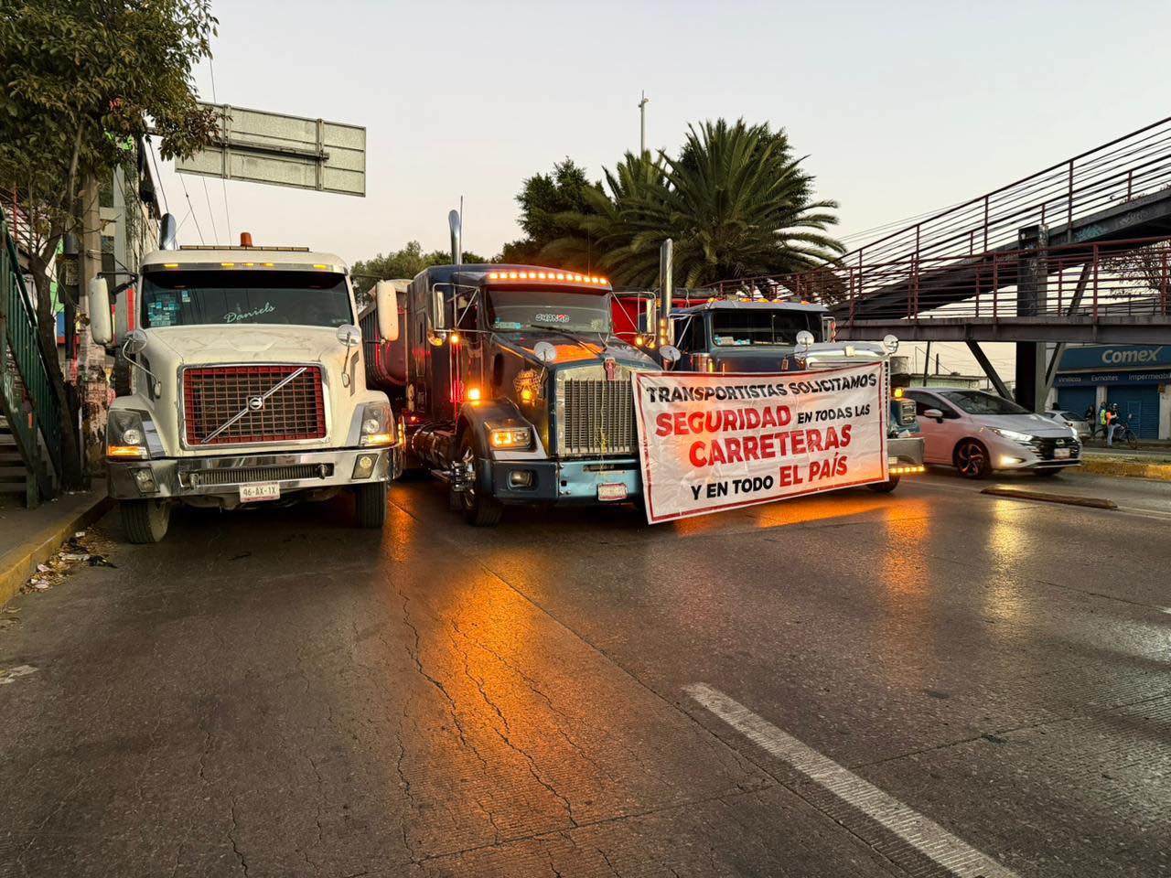 Rosa Icela responde a bloqueos carreteros en el país
