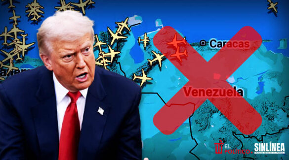 Trump advierte cierre total del espacio aéreo de Venezuela