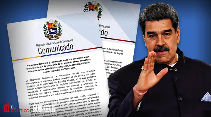 Venezuela responde a Trump tras orden sobre su espacio aéreo