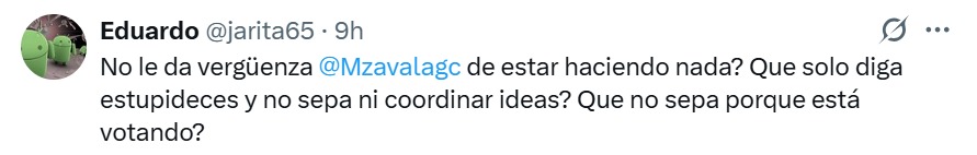 verguenza Margarita Zavala