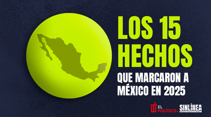 Los 12 hechos que marcaron a México en 2025