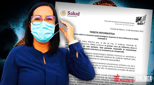 Confirman primer caso de influenza A H3N2 en México