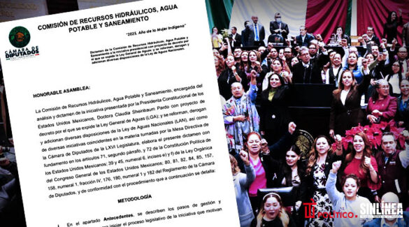 Diputados aprueban reforma a Ley de Aguas; pasa al Senado