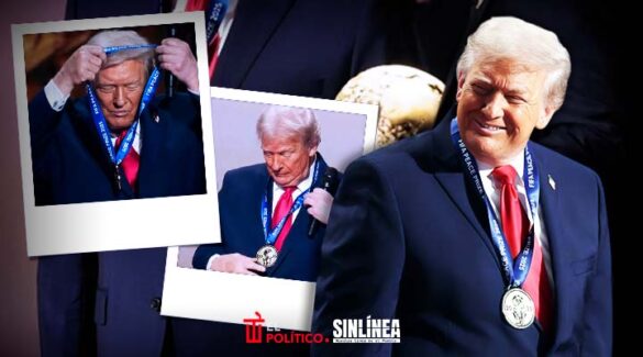 Donald Trump recibe Premio de la Paz de la FIFA