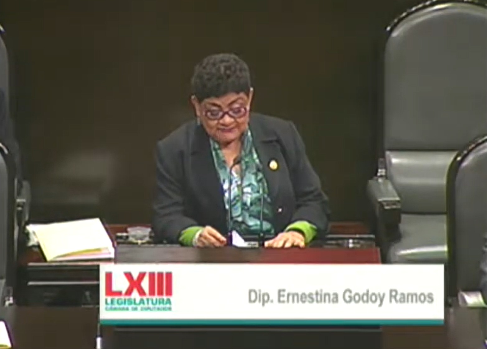 Ernestina Godoy diciembre 2017