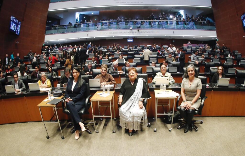 Ernestina Godoy terna Senado