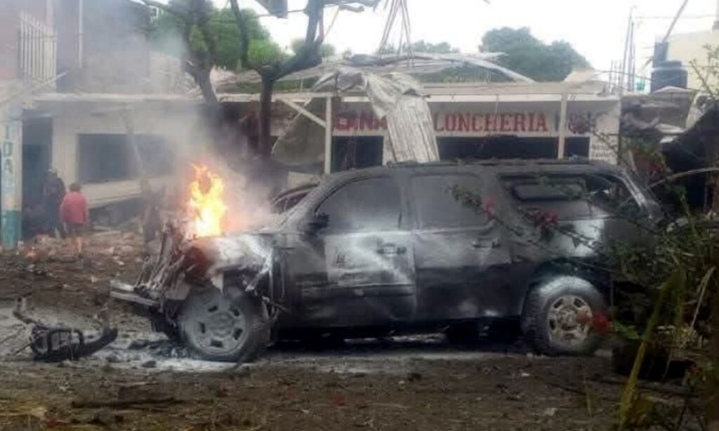 Explosión coche bomba