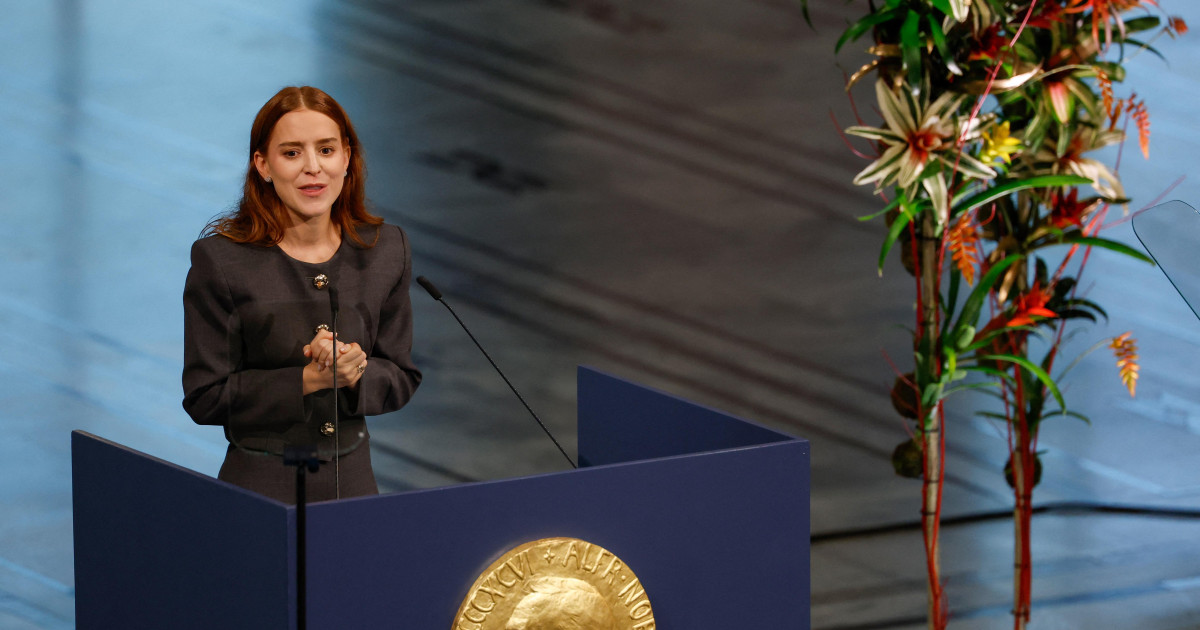 Hija de María Corina Nobel