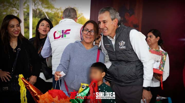 Pepe Chedraui encabeza Vive la Navidad en Chapulco con familias poblanas