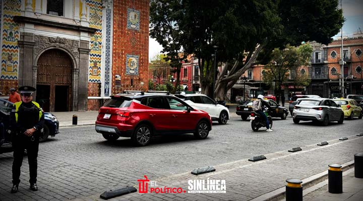 Policía de la Ciudad implementa acciones de seguridad en el Seminario Palafoxiano
