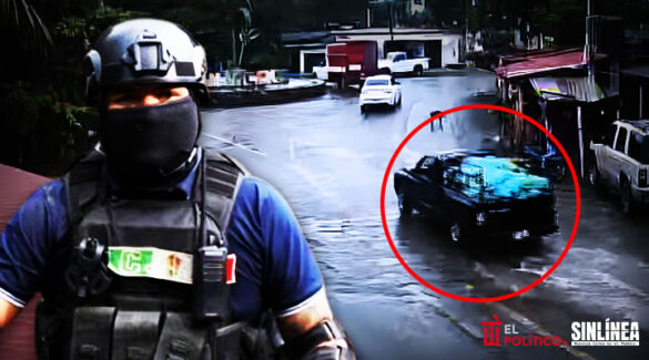 Revelan ruta de camioneta que explotó en Coahuayana |VIDEO