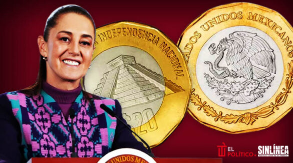 Sheinbaum propone modernizar monedas de 10 y 20 pesos; estos serían los cambios
